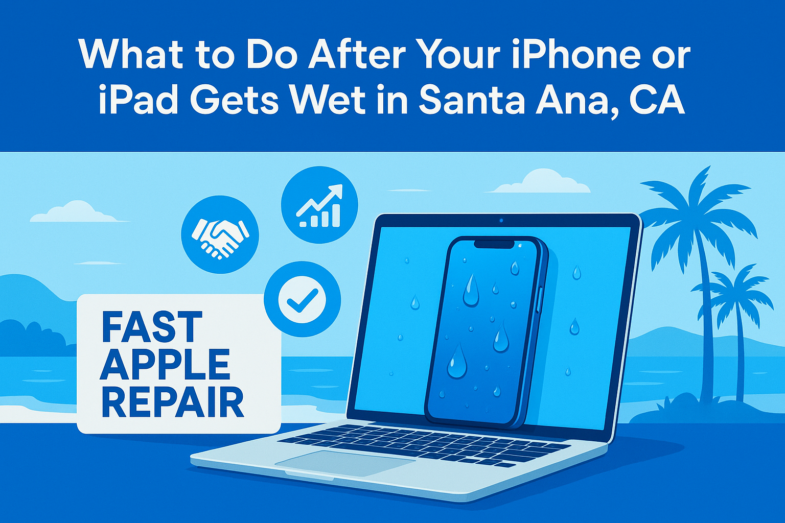 What to Do After Your iPhone or iPad Gets Wet in Santa Ana, CA | Fast Apple Repair