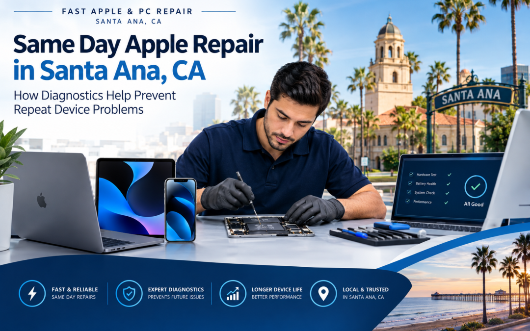 Same Day Apple Repair in Santa Ana, CA